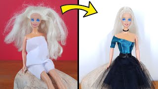 Barbie Makeover Transformation | DIY Tulle Skirt 💅🏻| Transformando a Barbie ✨| Rescates