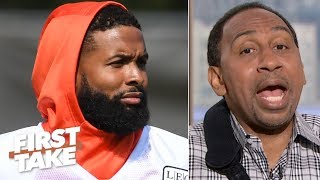 OBJ should be ranked below DeAndre Hopkins, Michael Thomas and Tyreek Hill - Stephen A. | First Take