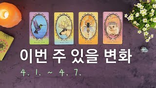 [타로/주간운세] 4월 첫째 주 종합운(4. 1. ~ 4. 7.)