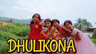 DHULIKONA||KANCHANJANGHA||DANCELOVER||DANCE BY little cuties||assamese dance||jimikatalukdar