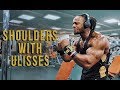 ULISSES TRAINS SHOULDERS - FEEL THE BURN ON THIS SHOULDER WORKOUT