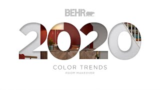 BEHR® 2020 Color Trends Project: Room Inspiration