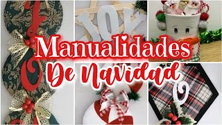 Ideas de decoración navideña con materiales reciclados/ Manualidades para Navidad / Navidad 2022