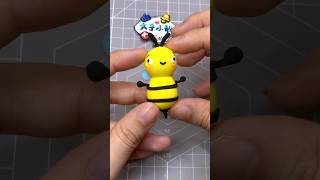 一隻可愛的小傻bee🐝 #clayart #clay #黏土 #粘土 #shorts