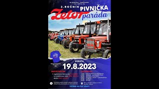 Zetor paráda Pivnička 2023