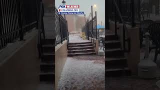 A Severe Thunderstorm Blasted Through Parts Of Columbia, Missouri, On Monday Bringing Hail