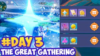 DAY 3!! The Great Gathering Fleeting Colors in Flight Event Genshin Impact