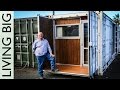 Boat Builder's Incredible 20ft Shipping Container Home