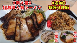 【肉大量】人気濃厚ラーメン＆名物特盛りチャーハン【限定各種】二郎系＆冷やし【京都伏見人気ラーメン店】