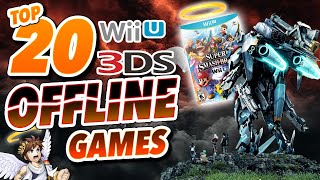 20+ Wii U \u0026 3DS Games You Will NEVER Play Online Again! 😭