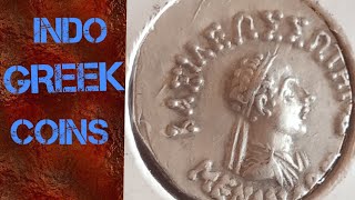 INDO GREEK COINS, FULL INFORMATION IN HINDI