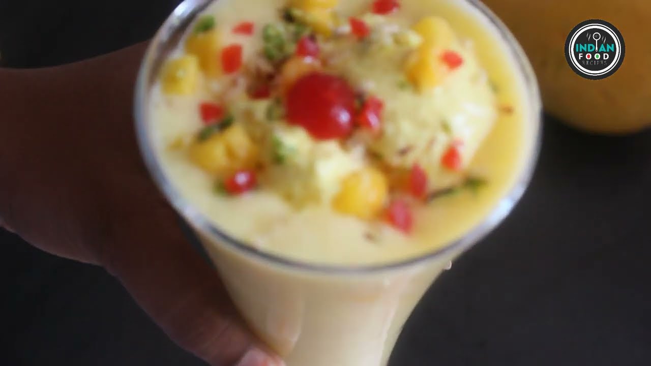 Mango Mastani Recipe | Mastani Drink Recipe | Mastani Cold Drink - YouTube