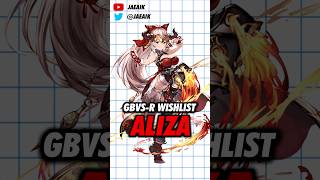 GBVS-R Season 2 Wishlist: Aliza #jaeaik #gbf #gbvs #gbvsr #aliza