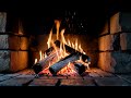 🔥 crackling fireplace 4k. burning fireplace sounds. relaxing fireplace with burning logs 263