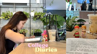 College Diaries | studying in café, midterm week, and attending important events! ☕️🌃⭐️