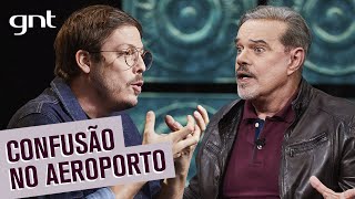 Diogo Vilela relembra problema com travesseiro em aeroporto | Que História é essa, Porchat?