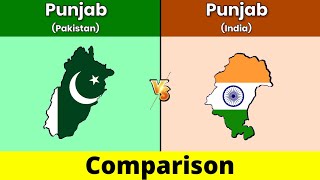 Punjab India vs Punjab Pakistan | Punjab Pakistan vs Punjab India | Comparison | Data Duck 2.o