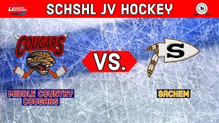 SCHSHL Junior Varsity Hockey I Middle Country vs. Sachem