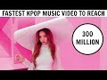 FASTEST KPOP GROUPS MUSIC VIDEOS TO REACH 300 MILLION VIEWS