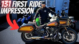 Low Rider ST with 131 First ride impression