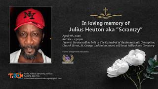 Celebrating the life Julius Heuton also known as “Scramzy” or “Struggle”