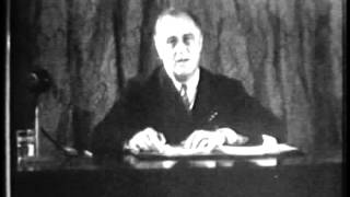 Franklin Roosevelt - Fireside Chat #4, On Economic Progress (Universal Newsreel)