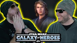 NO, GOD, PLEASE, NOOOOOOO!!! Roasting my brother's Galaxy of Heroes roster