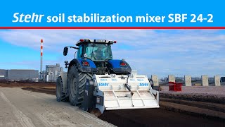 Stehr soil stabilization mixer SBF 24-2 | quality - Made in Germany [4K]