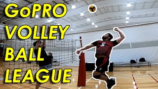 GoPRO IN A COMPETITIVE VOLLEYBALL GAME!