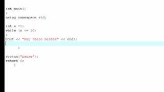 C++ Tutorial - 13 - While Loop