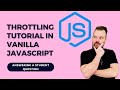 Mastering the Art of Throttling in Vanilla JavaScript: The Perfect Companion to Debouncing!