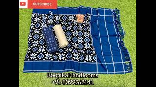 pochampally Cotton || Double Ikkat Cotton || Pochampally cotton Weaver's || ikkath cotton sarees