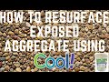 How To Resurface Exposed Aggregate Pool Deck with COOL Pool Deck Coating