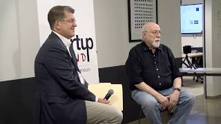Walt Mossberg and Steve Clemmons Fireside chat at Startup Grind DC