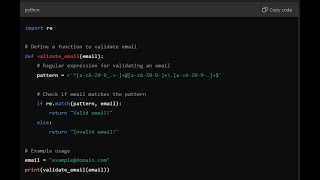 Quick Email Validation in Python!