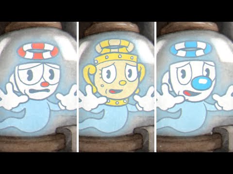 Cuphead DLC – All Endings Final Boss (The Delicious Last Course)