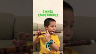 First Song- 《Happy Birthday》For Dizi Beginner #diziflute #flute #dizi