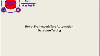 Robot Framework Database Testing