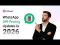 WhatsApp API Price Update 2026:What Businesses Need to Know｜Markets Going Up and Down