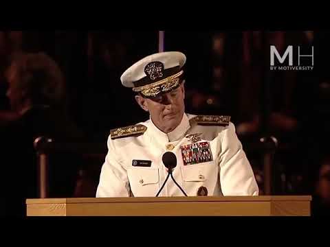 Admiral McRaven Leaves The Audience SPEECHLESS I One Of The Best ...