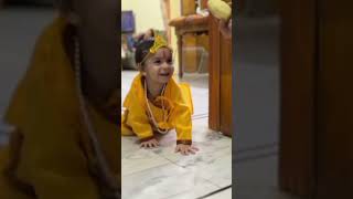 Happy janmashtami | My first janmashtami #short #youtubeshort #shortsfeed #janmashtami