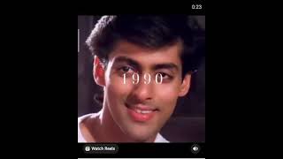 Salman Khan Looks by Year from 1988-2021 #therealkingofbollywood #salmankhan