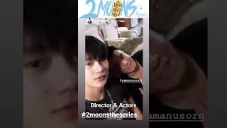 #PavelPhoom and #AamAnusorn in #2moons2 shooting set 🎞️