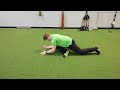 prone piriformis pigeon stretch