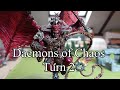 a battle of pure destruction daemons vs orks u0026 goblins old world warhammer 2000p br