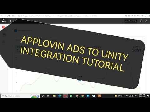 APPLOVIN ADS TO UNITY INTEGRATION TUTORIAL EASY **HOW TO MONETIZE GAME ...