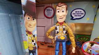 TOY STORY ROUND UP FUN BIG WOODY DOLL - 30+ SOUNDS - TRY IT PULL STRING - SHOPPING AT WALMART