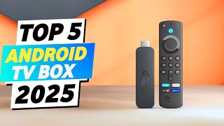 Top 5 Best 4k Android TV Box 2025 | Best Android Streaming Box