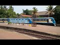 sri lanka railway s12 919 u0026 s9 coaches arriving colombo fort railway station