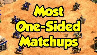 AoE2's Most one-sided civ matchups (updated stats!)